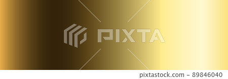 Panoramic texture of gold with glitter - Vector 89846040