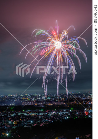 Takasaki Festival Large Fireworks Festival 89846643