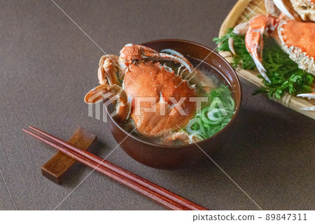 Ovalipes punctatus miso soup 89847311