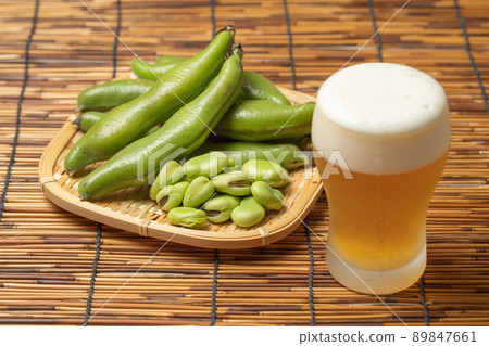 蕎麥麵和啤酒 89847661