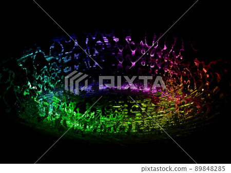 用五顏六色的光打旋的數字背景 用五顏六色的光打旋的數字背景 89848285
