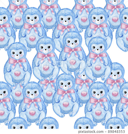 Cute baby hedgehog animal seamless pattern, nursery isolated illustration for children clothing. Watercolor Hand drawn boho image Perfect for phone cases design, nursery posters, postcards Cute baby hedgehog animal seamless pattern, nursery isolated illustration for children clothing. Watercolor Hand drawn boho image Perfect for phone cases design, nursery posters, postcards 89848353