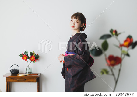 Oshima Tsumugi camellia 89848677
