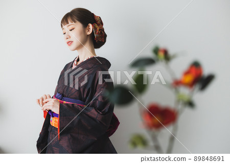 Oshima Tsumugi camellia 89848691