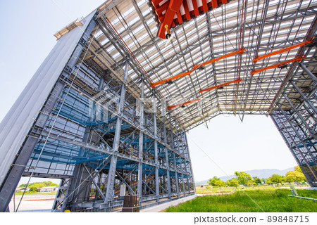 Nara Prefecture Heijokyo Ruins Daigokumon Construction Deck 89848715