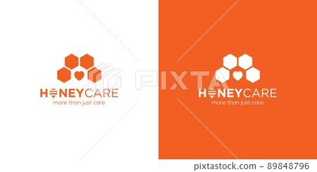 Simple and modern honey care logo design 2 Simple and modern honey care logo design 2 89848796