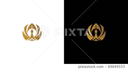 Elegant and luxurious peacock logo design Elegant and luxurious peacock logo design 89849333