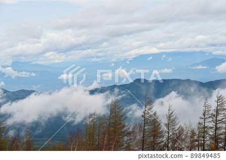 富士山展望台的雲海 富士山展望台的雲海 89849485