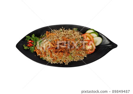 Salty fish fried rice, delicious Vietnamese food 89849487