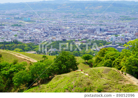 Large panorama / May Wakakusa mountain hike Large panorama / May Wakakusa mountain hike 89852096