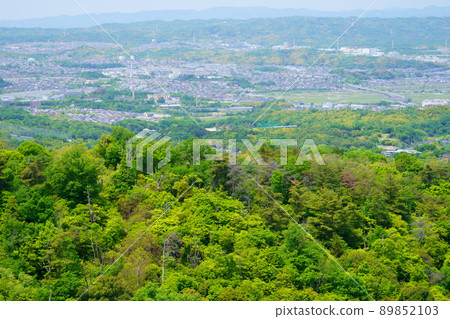 5月若草山高野原京阪奈地區大全景 89852103