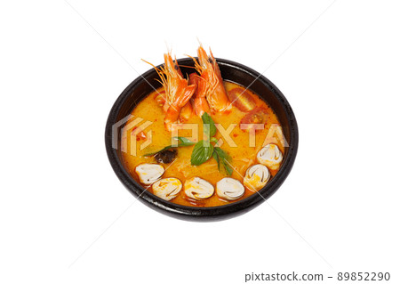 Tom Yum Goong (Thai Style Shrimp Soup) Tom Yum Goong (Thai Style Shrimp Soup) 89852290