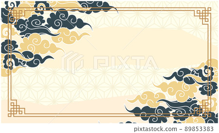 日式框架框架背景 日式框架框架背景 89853383