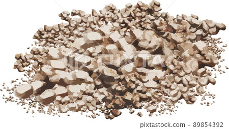 Pebbles, gravel 89854392