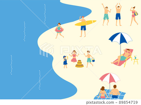 喜歡在海裡游泳的人 89854719