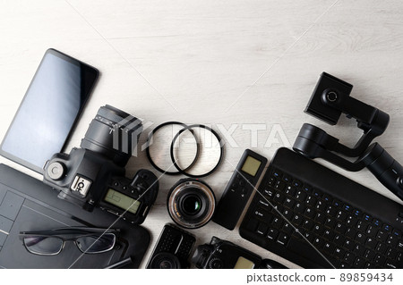 Professional Photographic Equipment and digital photo edit and retouching 89859434