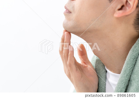 Men's beauty beard hair removal 89861605