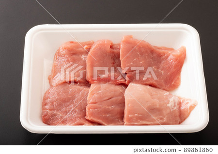 Black pork lean thigh meat for katsu (Miyagi prefecture) 89861860