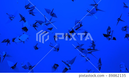 origami, thousand paper cranes, folded paper crane 89862135