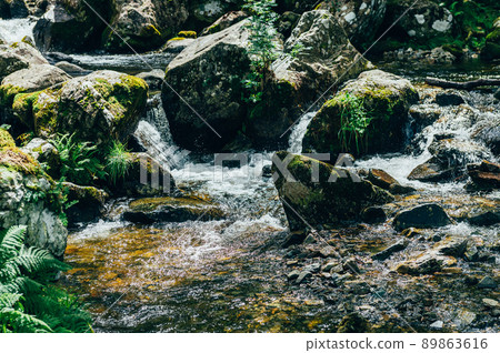 Aber Falls or in Welsh Rhaeadr Fawr 89863616
