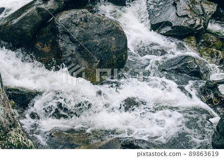 Aber Falls or in Welsh Rhaeadr Fawr 89863619