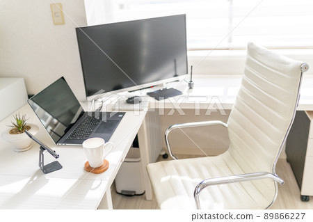 Work room freelance opening individual business owner bright home office SOHO Work room freelance opening individual business owner bright home office SOHO 89866227