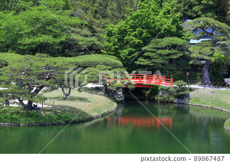 [Kagawa] Fresh green Ritsurin Park 89867487