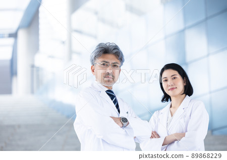 Medical image White coat 89868229