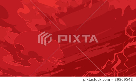 Anime style_lightning effect background_red_16: 9 Anime style_lightning effect background_red_16: 9 89869548