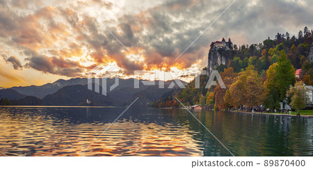 Bled Castle, Slovenia. Bled Castle, Slovenia. 89870400