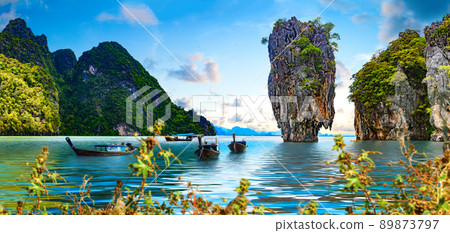 Scenic Phuket landscape. 89873797