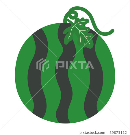 Illustration of summer food, simple watermelon. Illustrations that can be used at summer events. Illustration of summer food, simple watermelon. Illustrations that can be used at summer events. 89875112