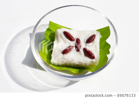 Sweet sticky rice with red beans Sweet sticky rice with red beans 89876133