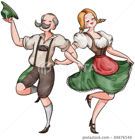 Oktoberfest festival watercolor clipart,png 89876548