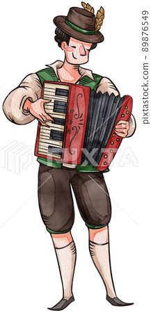 Oktoberfest festival watercolor clipart,png 89876549