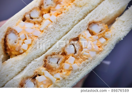 Squid ring fried sandwich Squid ring fried sandwich 89876589