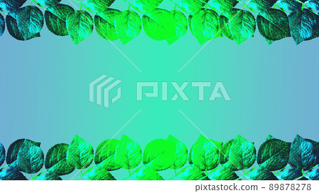 Background texture Virtual background Remote work Blue blue Leaves Ornamental plants 89878278
