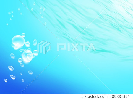 Underwater illustration 89881395
