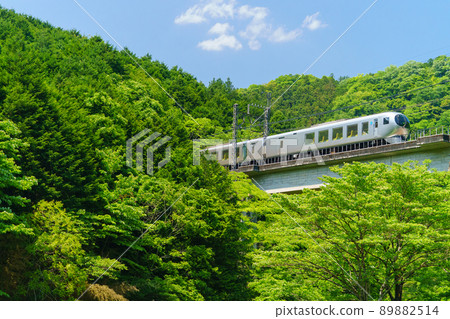 西武鐵道 / 特快 Laview 和 Fresh Green 89882514