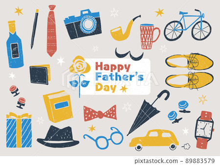 Father's day illustration gift icon 89883579