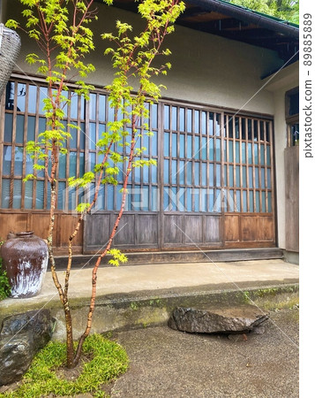 Entrance of an old private house Entrance of an old private house 89885889