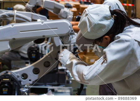 Assembly of industrial robots 89888369