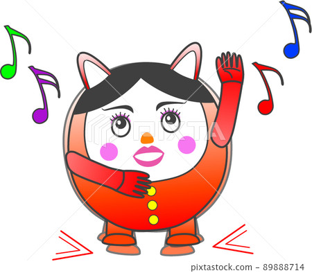 daruma, daruma doll, happy 89888714