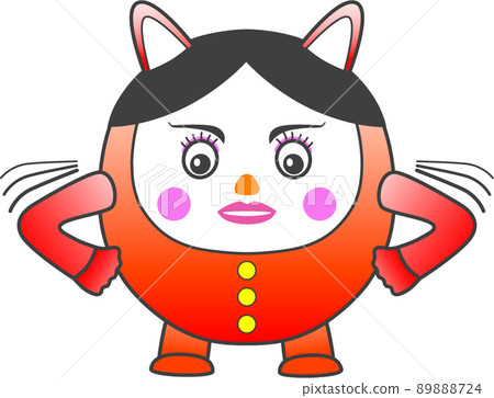 daruma, daruma doll, plump 89888724