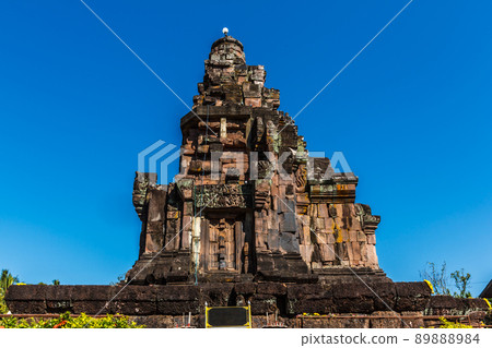 Stone castle Phra That Narai Cheng Weng and sky Stone castle Phra That Narai Cheng Weng and sky 89888984