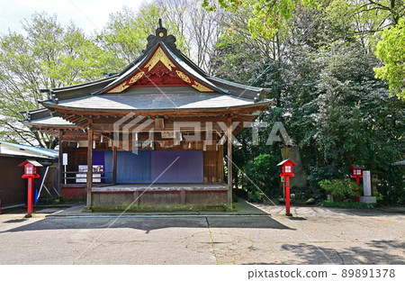 埼玉縣久喜市鷲宮神社/神樂殿 89891378