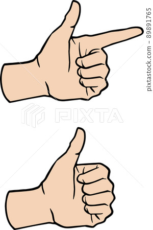 OK gesture illustration OK gesture illustration 89891765