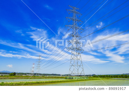 鋼塔農村輸電線路 鋼塔農村輸電線路 89891917