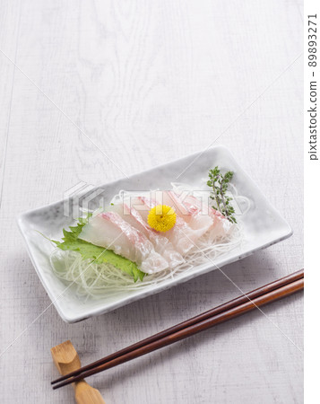 鯛魚生魚片 鯛魚生魚片 89893271