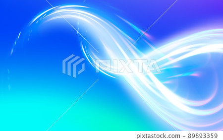 Blue graphic wave streamline background Blue graphic wave streamline background 89893359